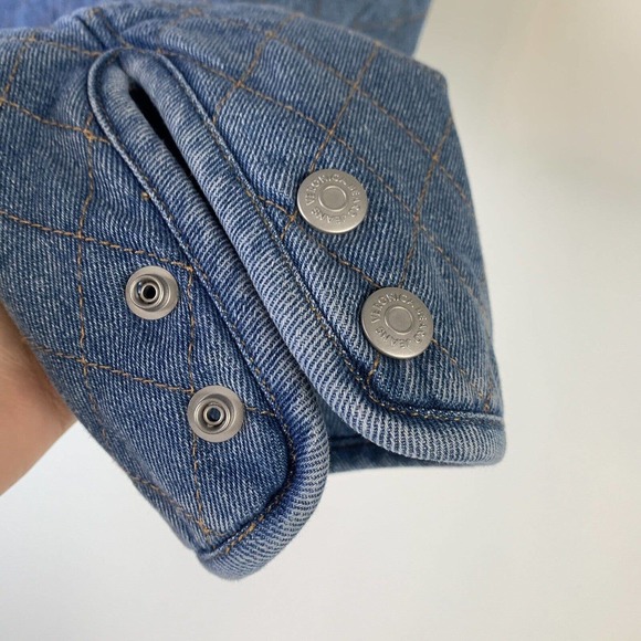 VERONICA BEARD Camilla Quilted Denim Jacket - Picture 7 of 8